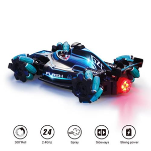 ماشین کنترلی RC مدل F1 طرح دودزا آبی remote control RC car model F1 shot 1:20 -اسباب بازی